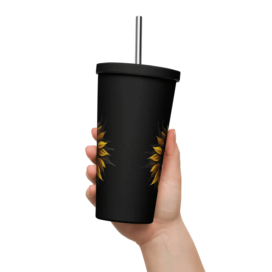 ASL Love Sunflower Insulated Tumbler product image (11)