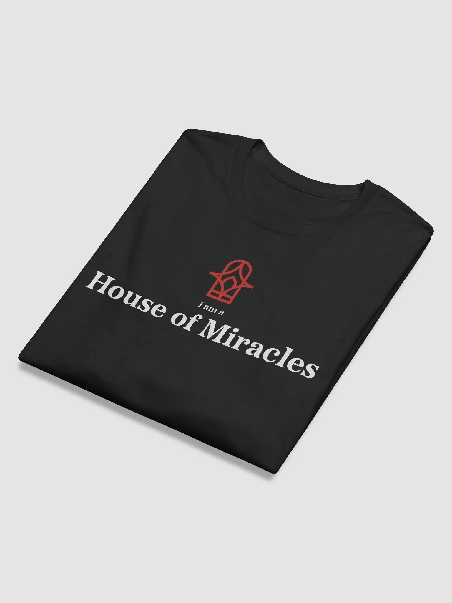 I am a House of Miracles | Longsleeve | White Print product image (6)