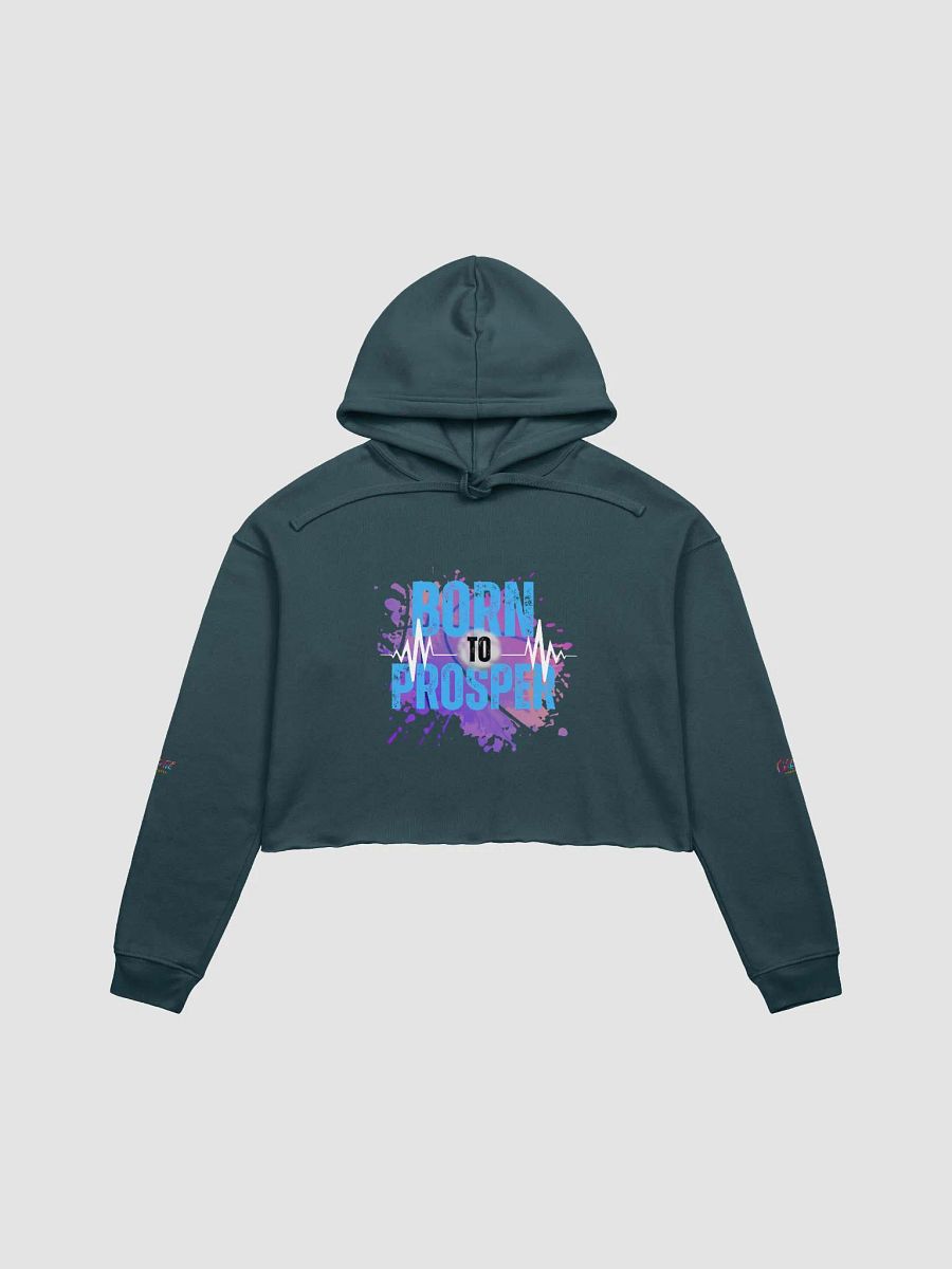 Born to Prosper Crop Hoodie product image (2)