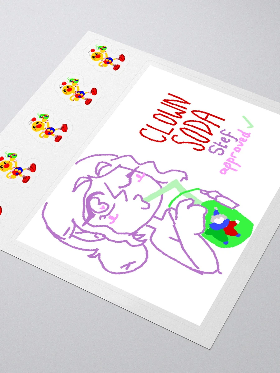 Stef Clown Soda Sticker product image (9)