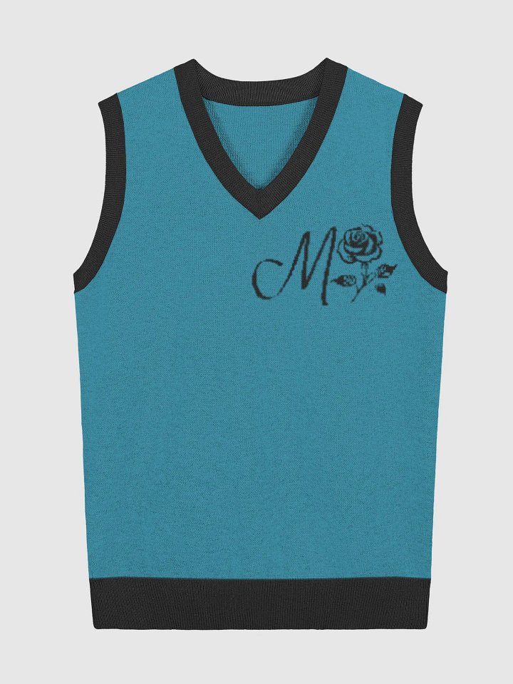 MikkiBoom Blue Knitted Vest product image (3)