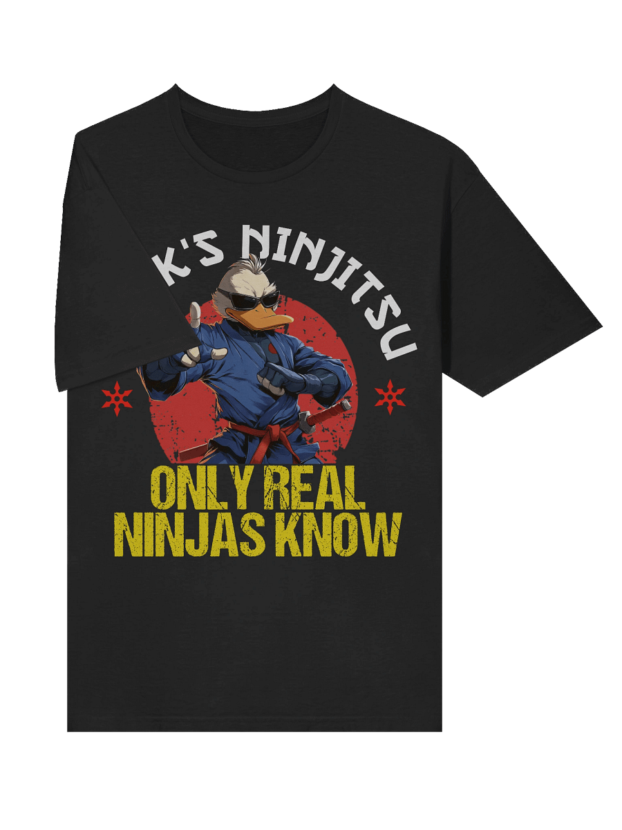Duck’s Ninjitsu Tee – Only Real Ninjas Know product image (5)