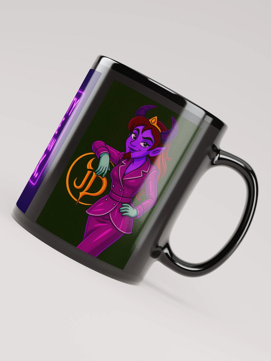 Unreality Fits Me Mug – Jaz the Glam Demonette | Surreal Alt Femme Coffee Cup product image (4)