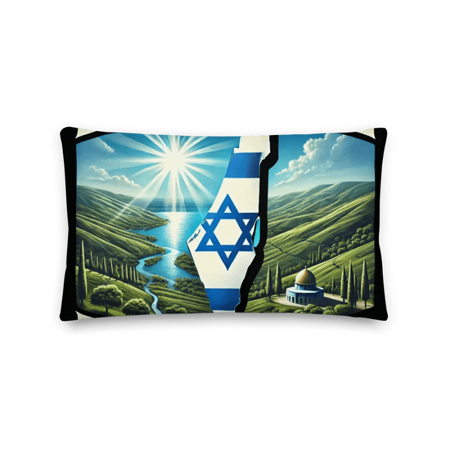 Bless Israel – Be Blessed Throw Pillow product image (2)