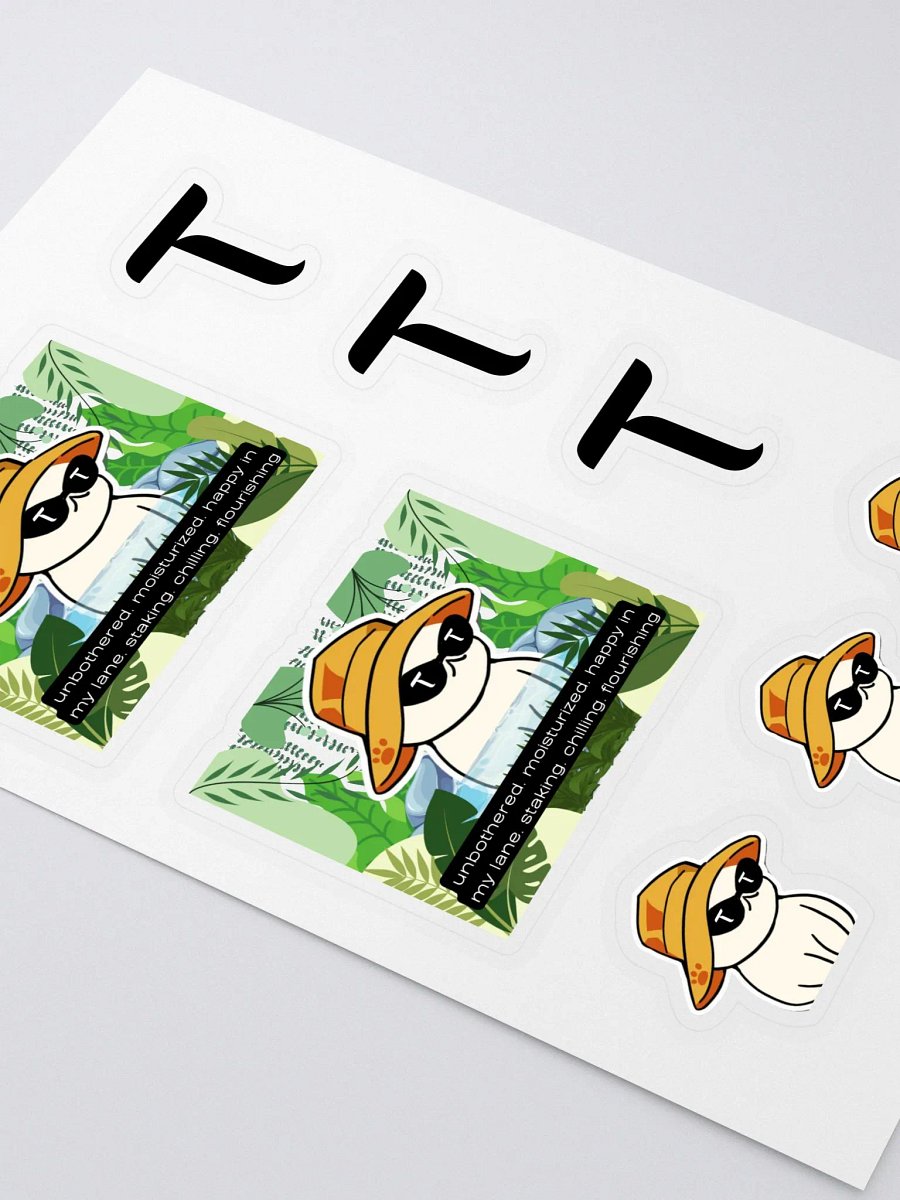 UNBOTHERED STICKERS product image (3)
