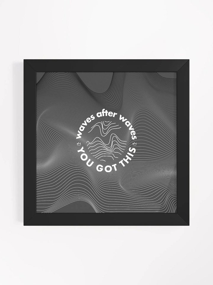 waves after waves | Frame product image (1)