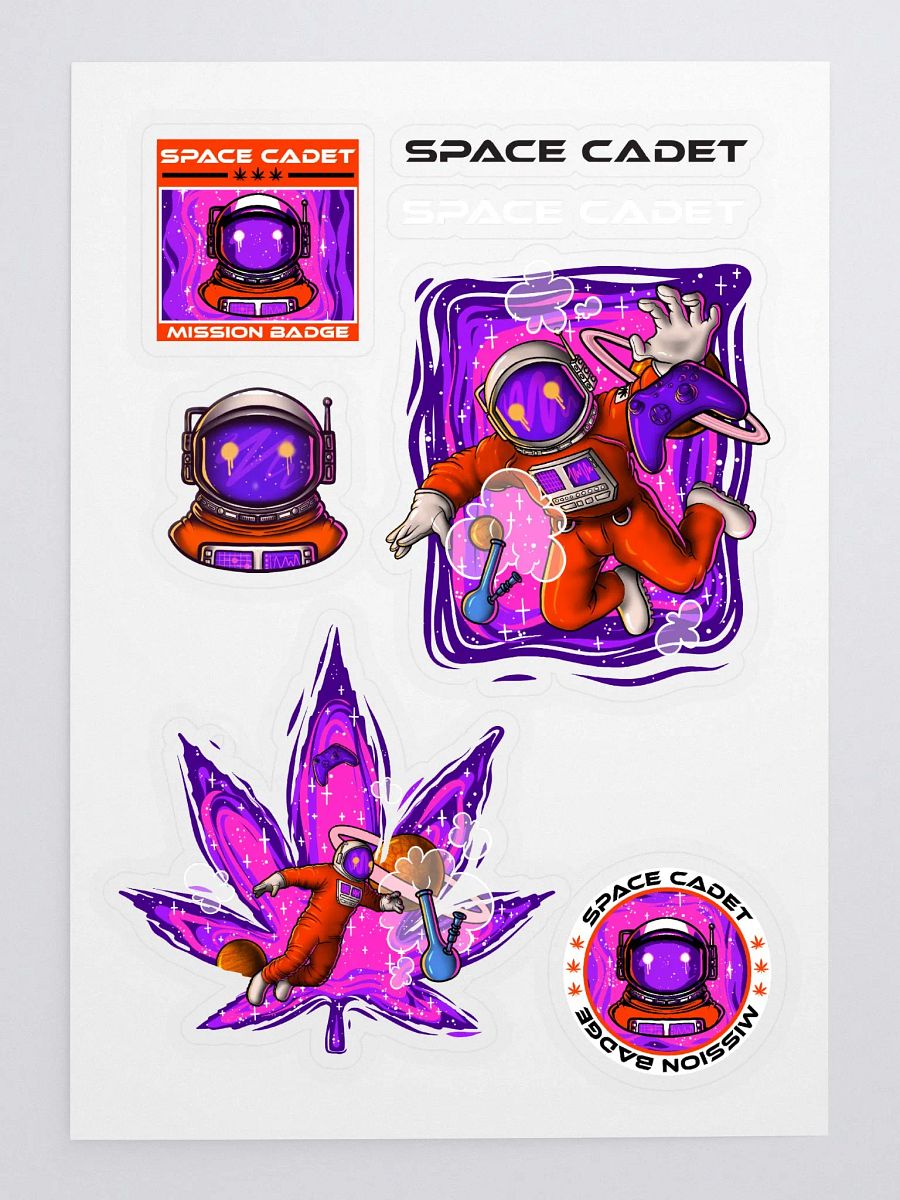 Space Cadet Sticker Pack product image (3)
