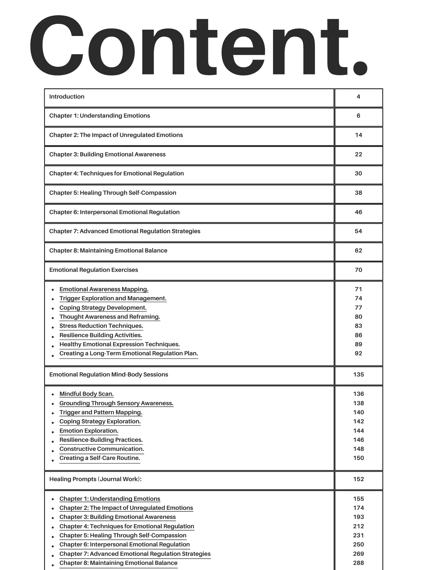 Emotional Regulation Workbook product image (2)