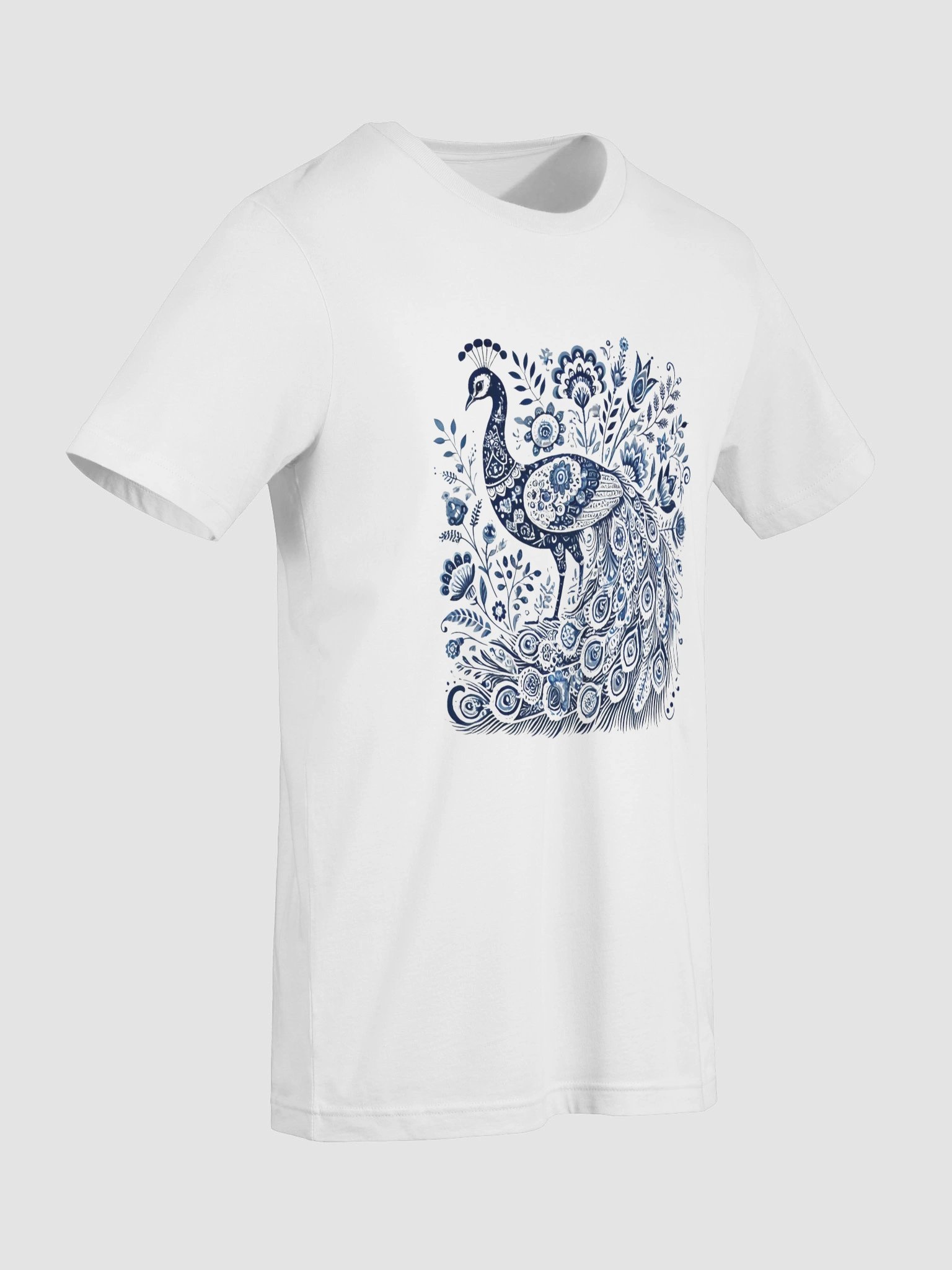 Ornate Peacock Elegance T-Shirt product image (5)