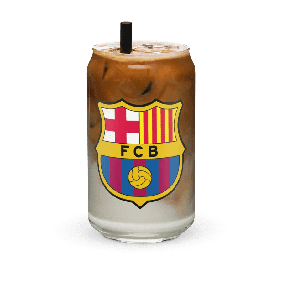 Barcelona Soccer Team - Can-Shaped Glass product image (6)