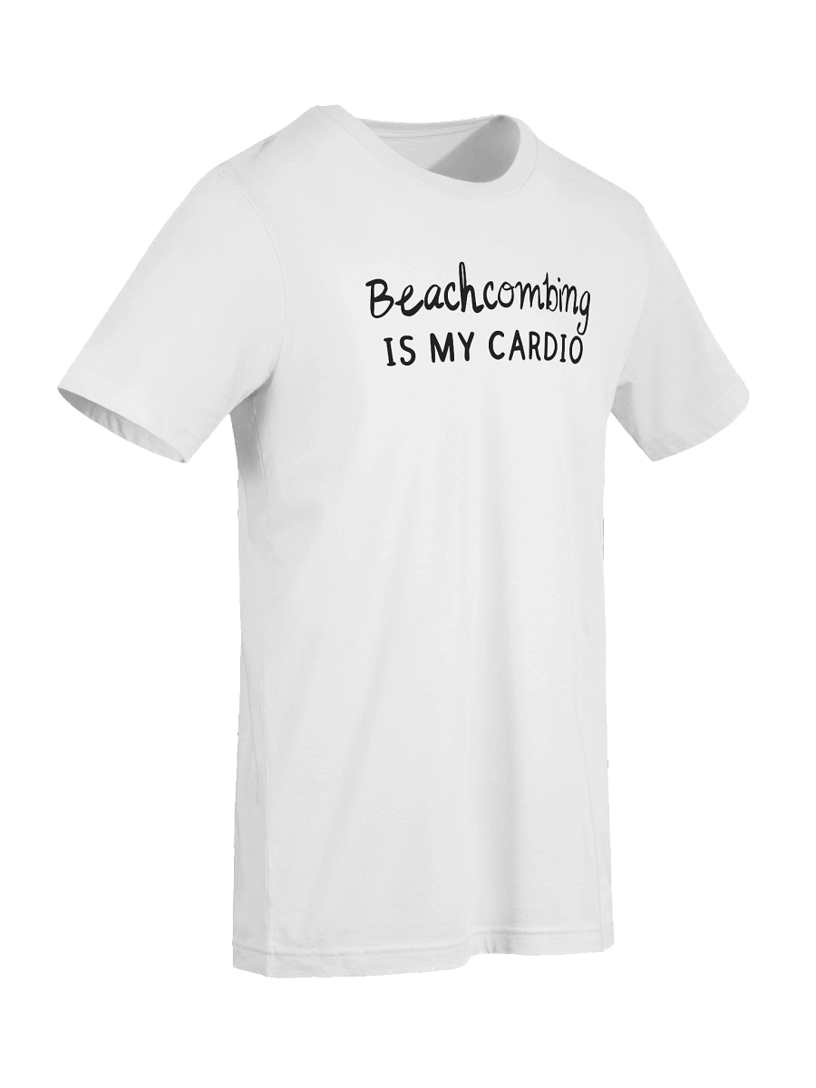 Beachcombing IS MY CARDIO | Black Ink | Bella+Canvas® 3001 Unisex Tee | Coastal Apparel by Monique Faella Designs™ product image (131)