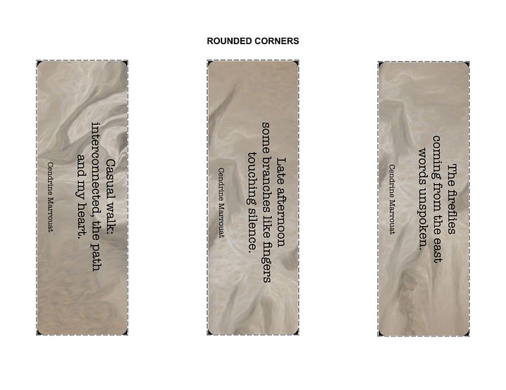 3 Haiku - Printable Bookmarks product image (1)