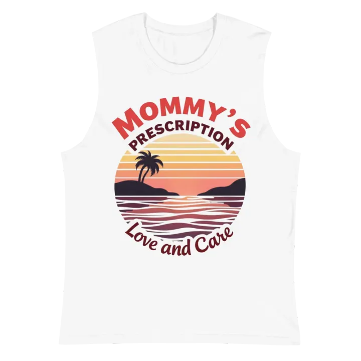 mommy's Priscription, Sunset Love and Care Muscle Tank product image (2)
