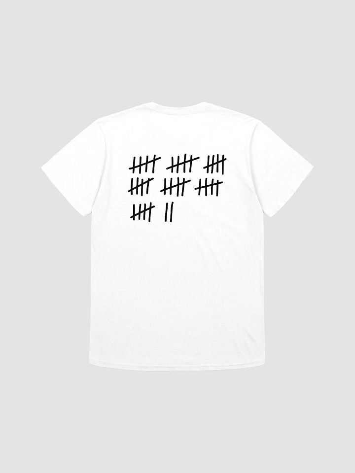 Tally Marks tee (black writing) product image (13)