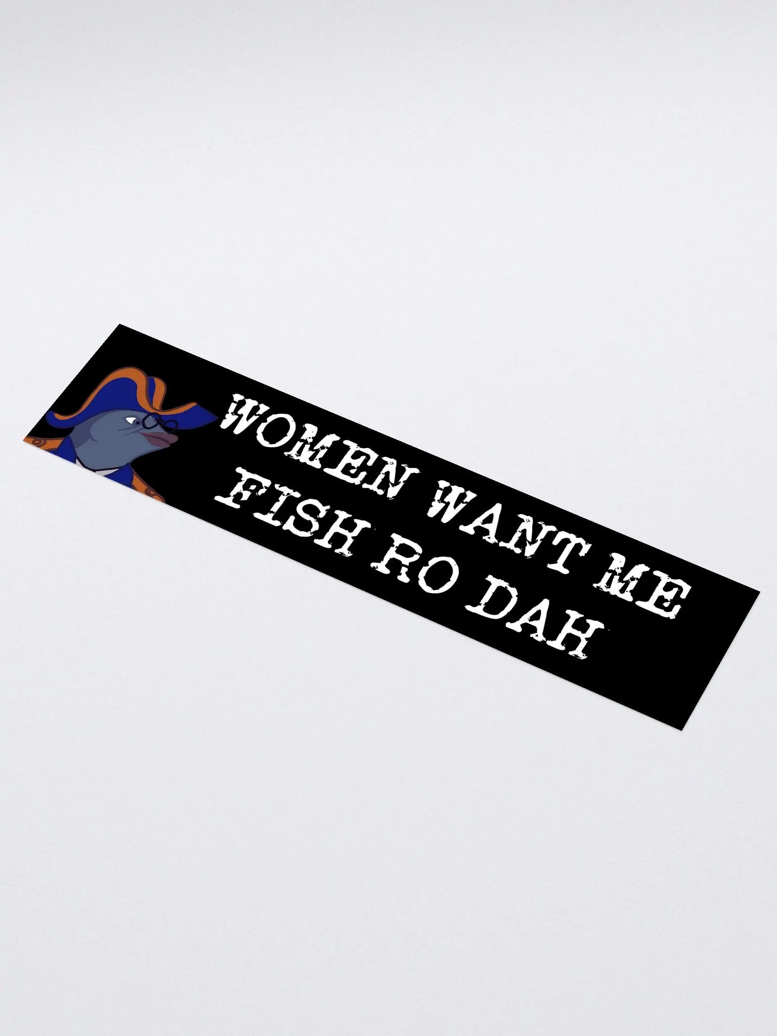Oddly Specific Fish Bumper Sticker product image (1)