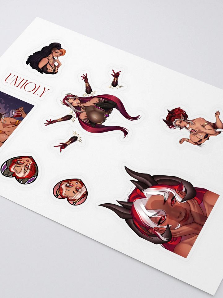 Ultimate Unholy Vashti Sticker Set product image (2)