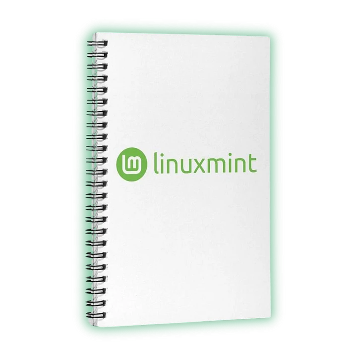 Linux Mint Spiral Notebook product image (1)