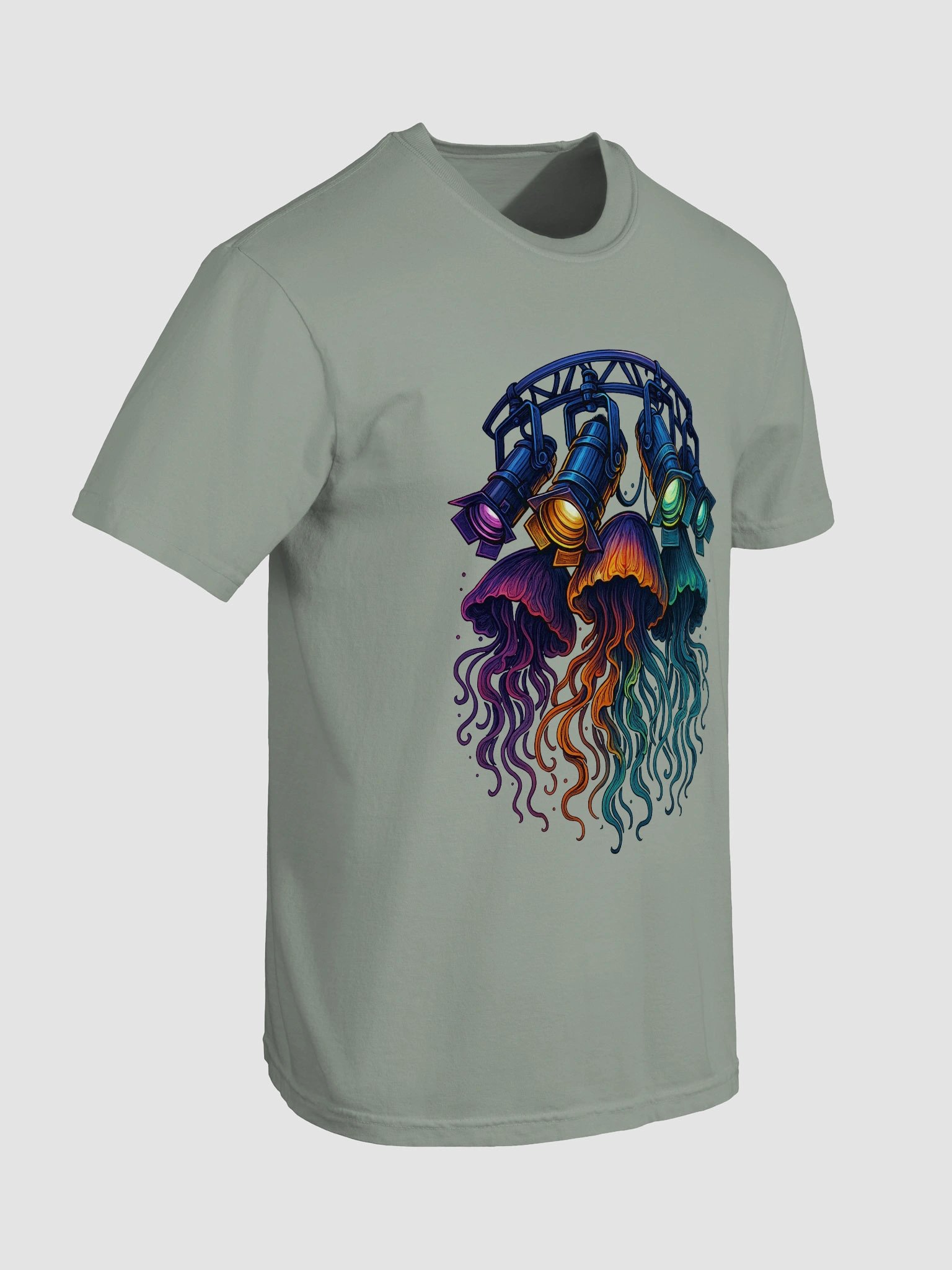 Theatrically Jerry: "Oceanic" Stage Light Jellyfish T-Shirt product image (7)