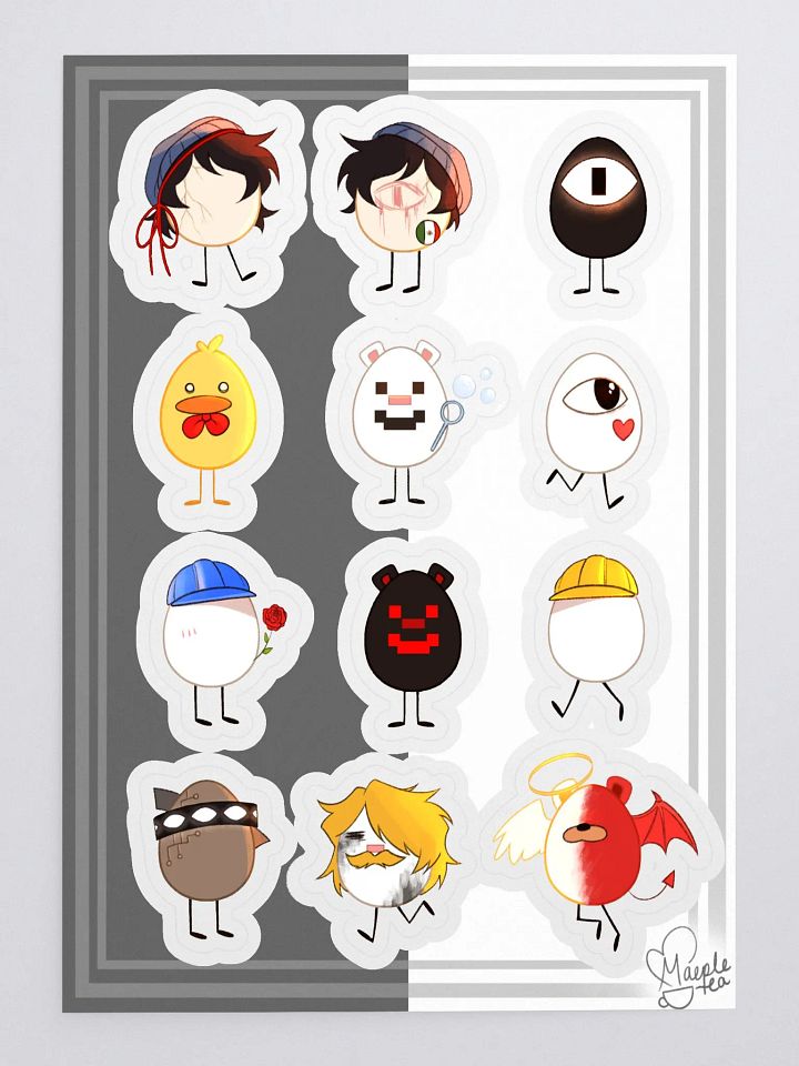 Eggs ...? Sticker Sheet 4 product image (1)
