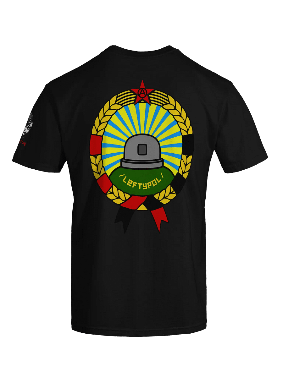 /leftypol/ - Black T-Shirt product image (6)