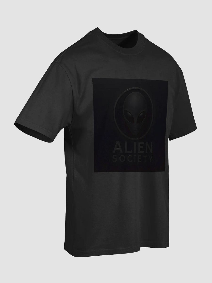 Galactic Oversized black Alien Society Tee product image (7)
