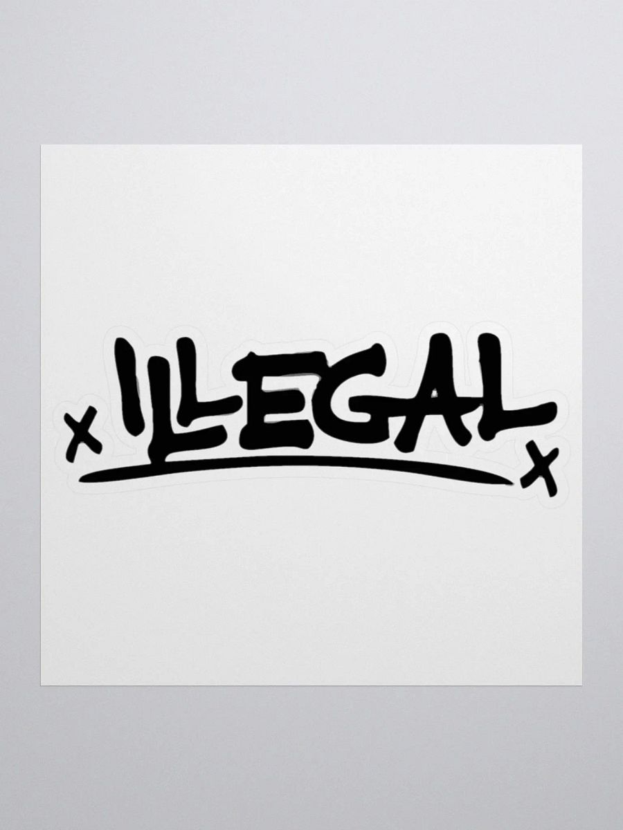 Sticker ILLEGAL product image (1)