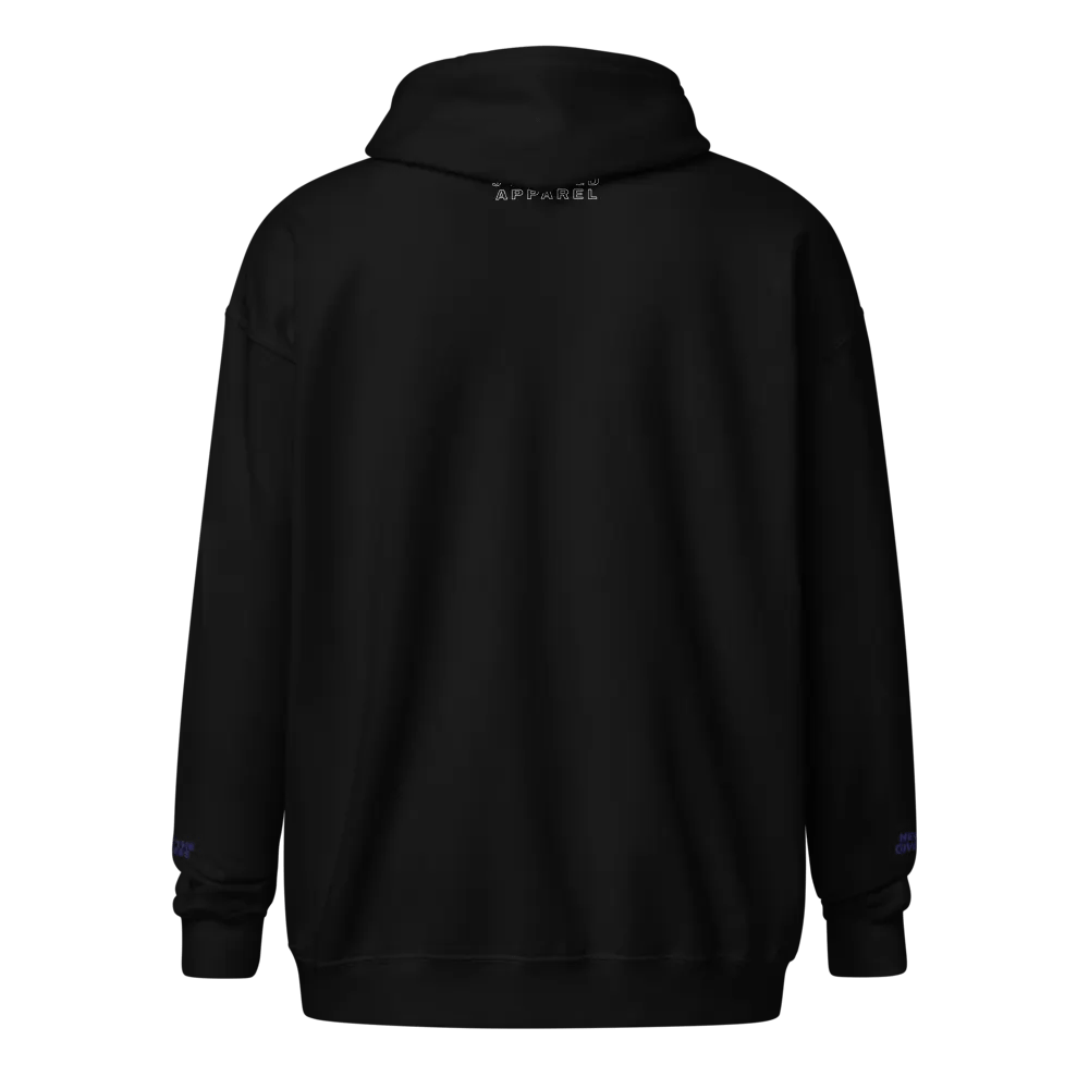 Grind and thrive Abstract Zip Hoodie product image (4)