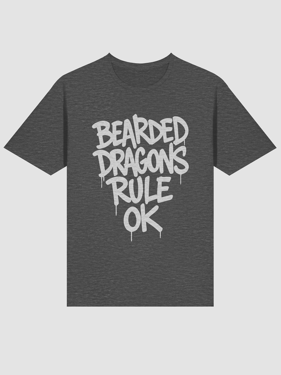 Graffiti-Style “Bearded Dragons Rule OK” Tee – Funny Reptile Lover Gift product image (59)