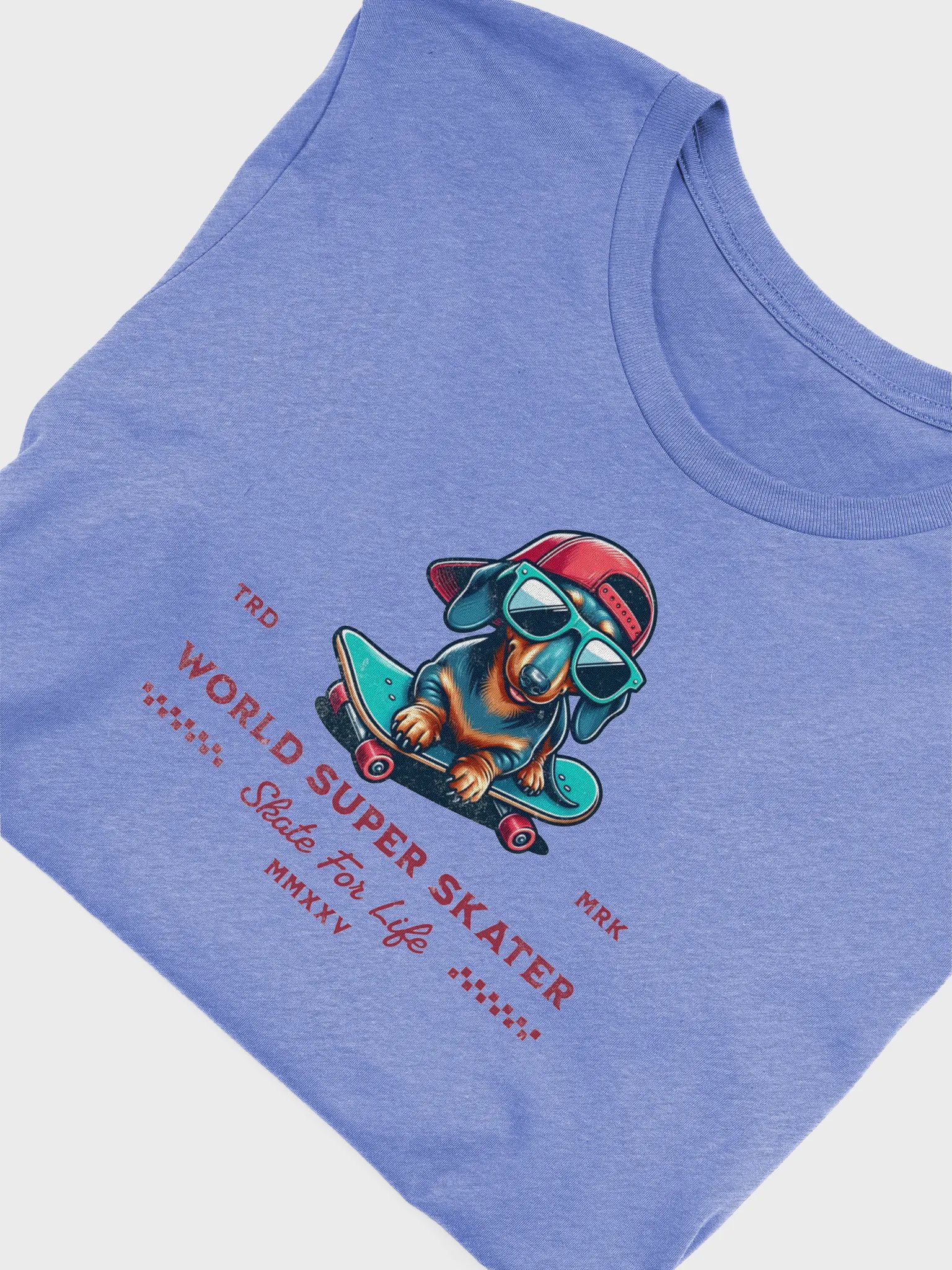 Dachshund Skater Vibes Premium T-Shirt product image (42)
