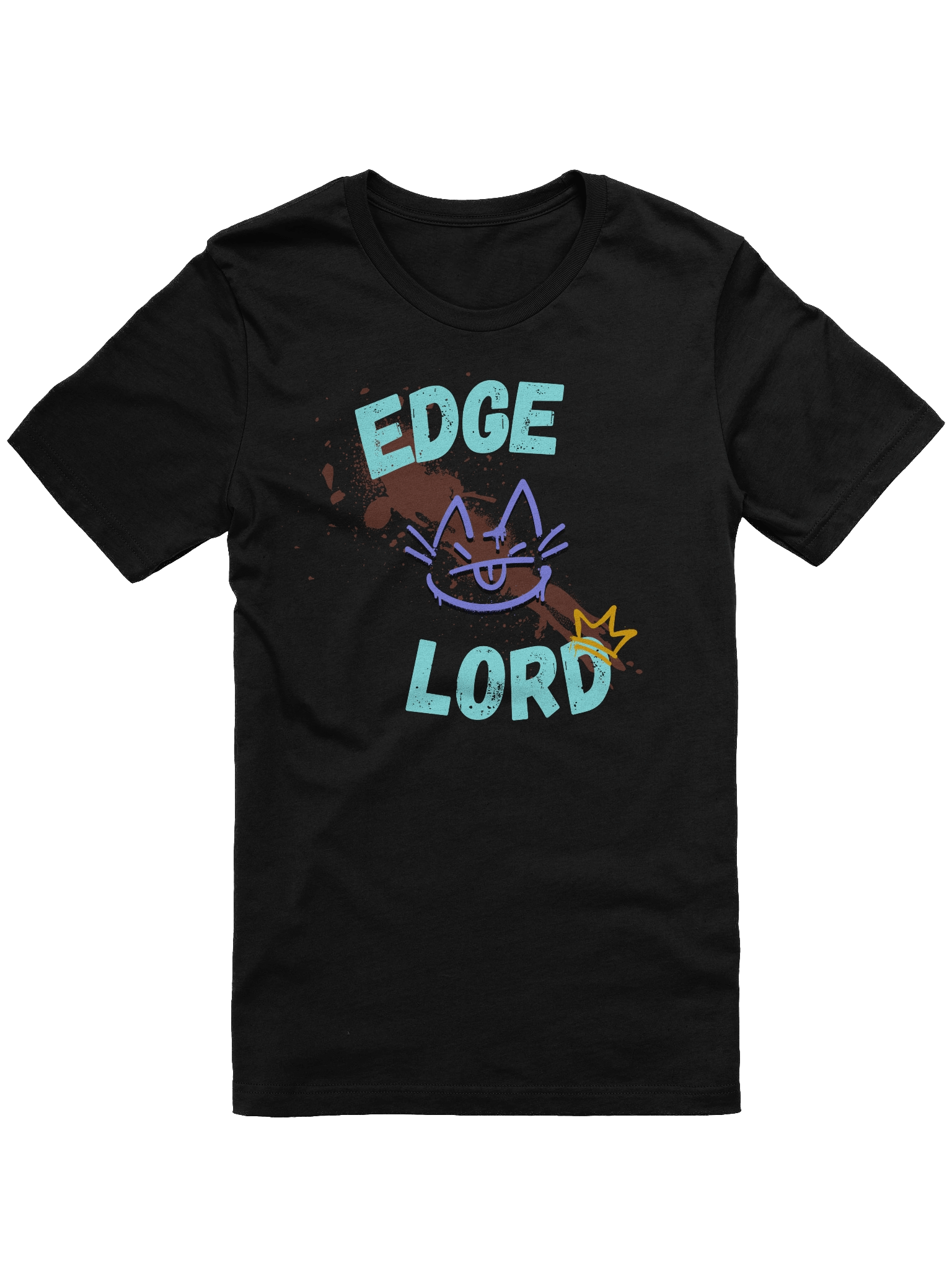EDGE LORD Black T-Shirt product image (1)
