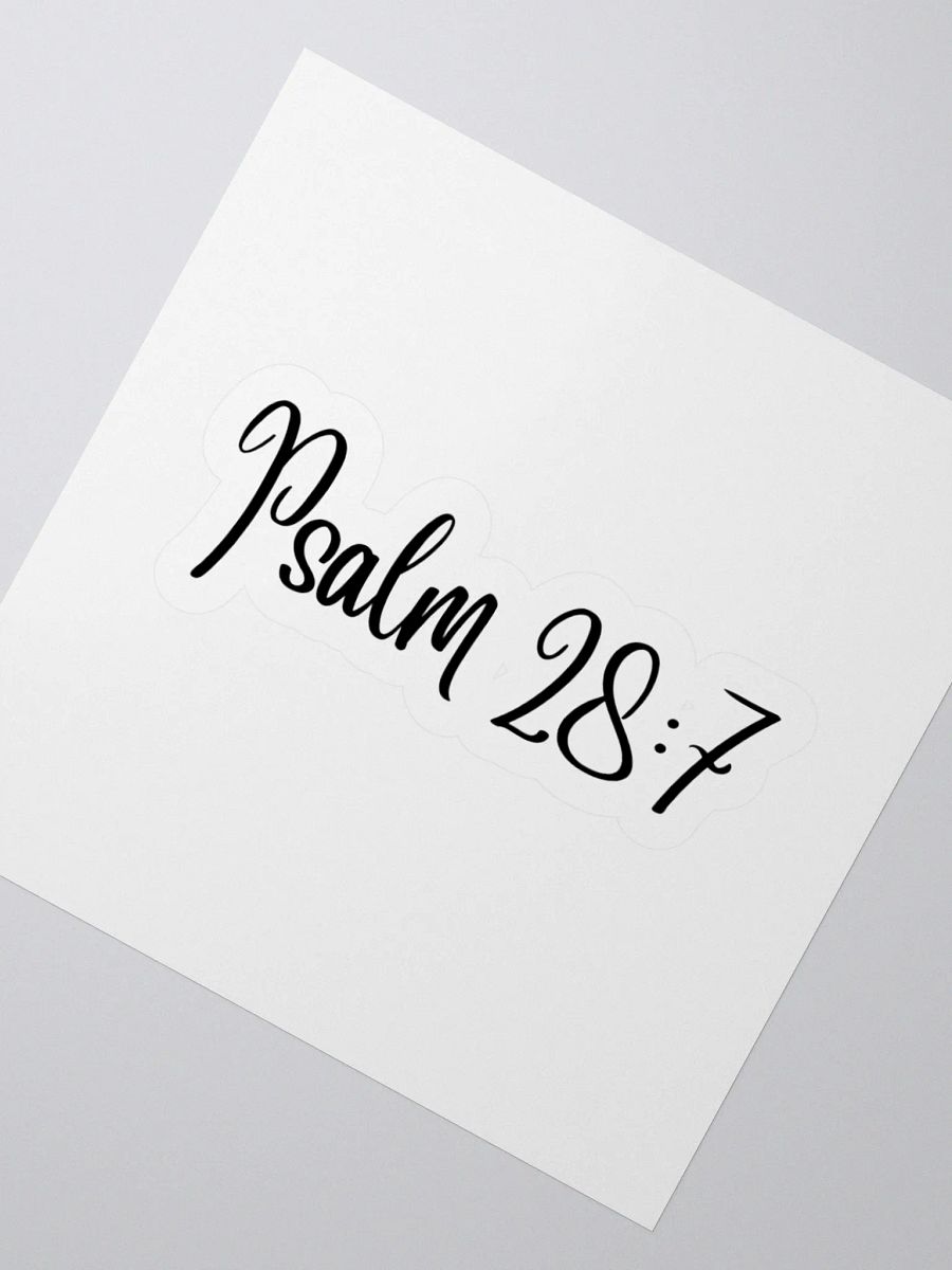 Psalm 28:7 product image (6)