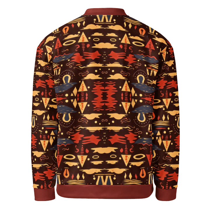 African Symmetrica: Custom All-Over Print Bomber Jacket product image (2)