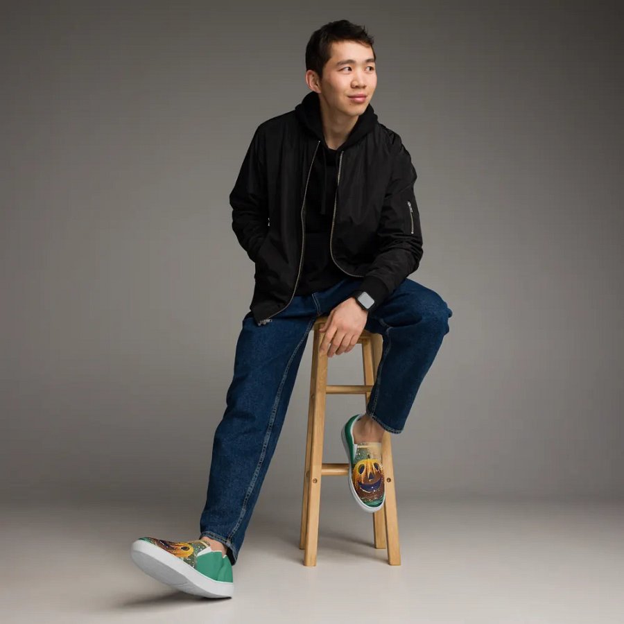 “SPOOKY SWIMZ” Men's Slip-on Shoez product image (2)