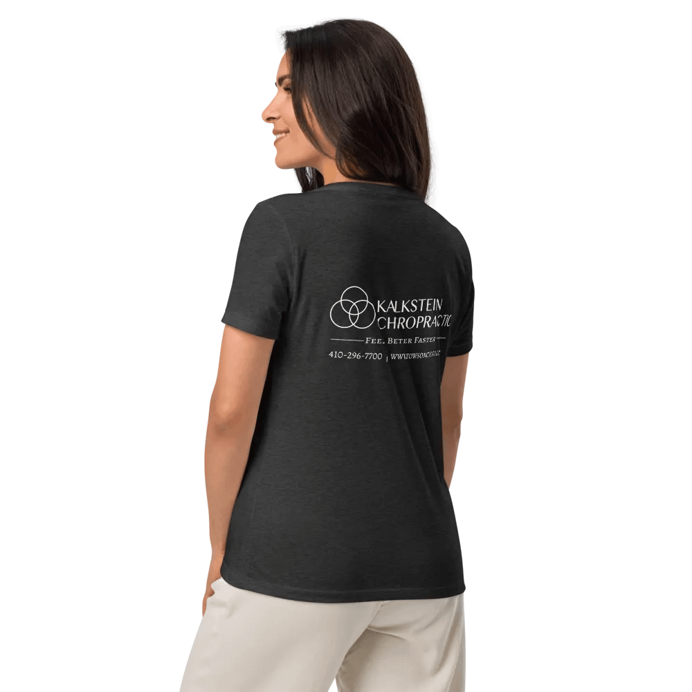 Kalkstein Chiropractic Women's V-Neck Shirt – Stylish Comfort with Logo product image (44)