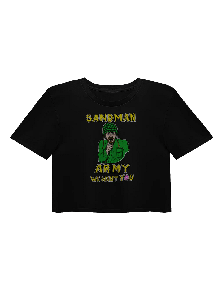 Sandman Army Crop Tee product image (1)