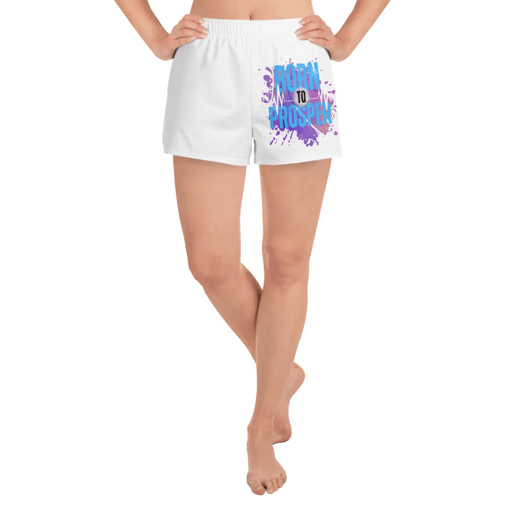 BORN TO PROSPER Bold Print Athletic Super Shorts product image (3)