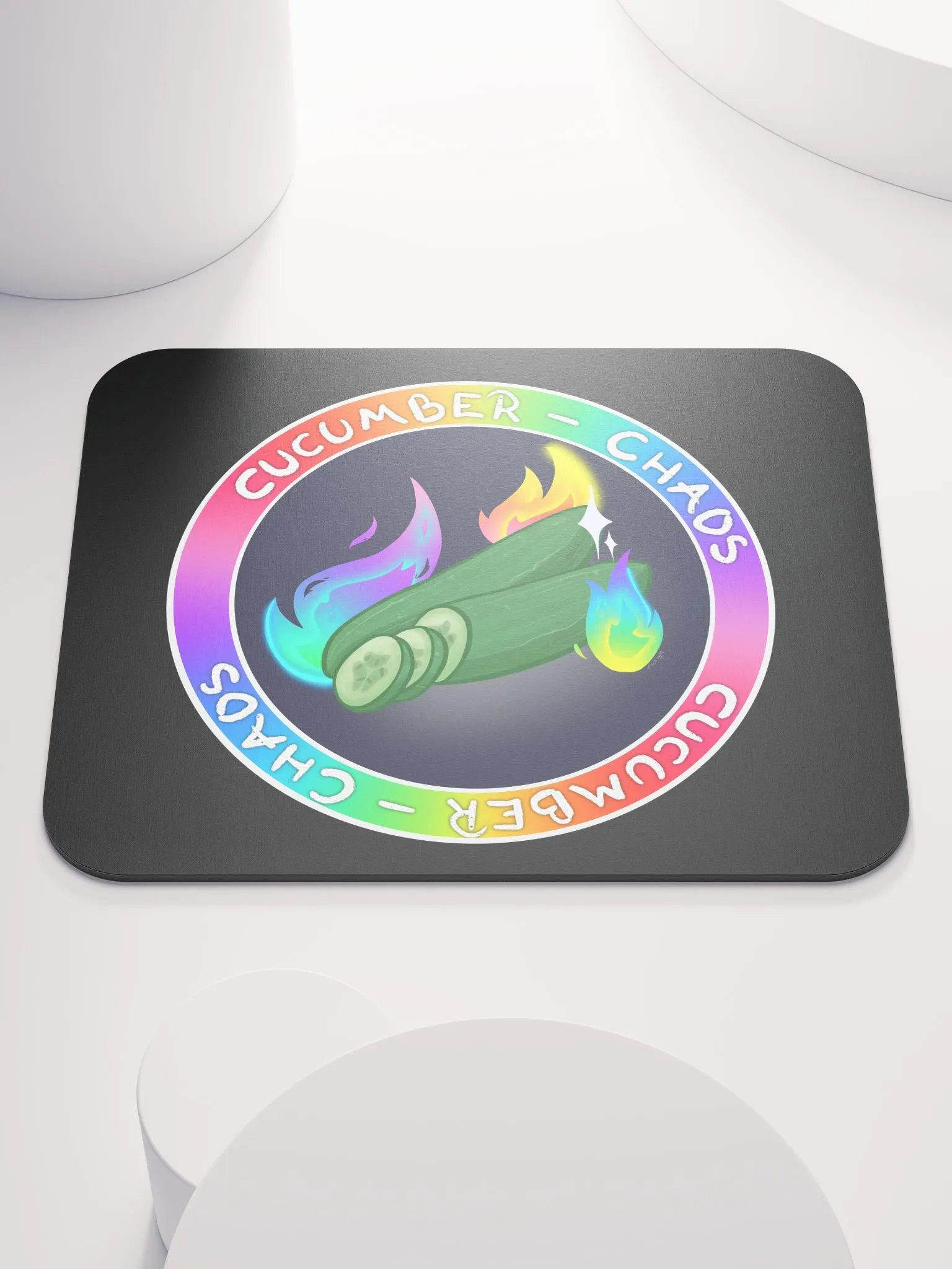 Cucumber Chaos - Mousepad product image (1)