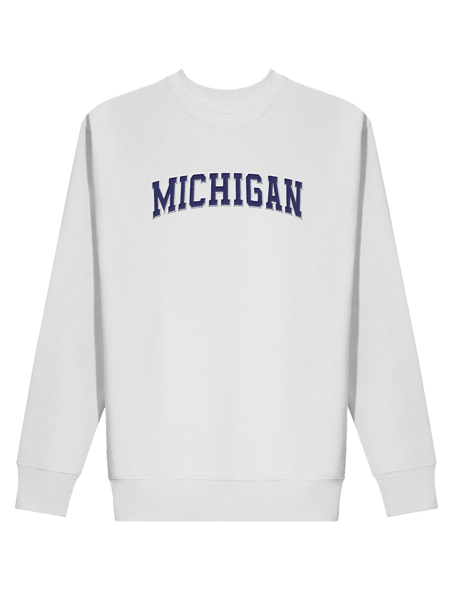 Michigan Vintage Stylish Embroidery Premium Sweatshirt product image (15)