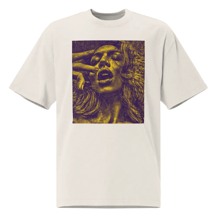 Freedom - Oversized Heavy Faded Unisex Tee product image (1)
