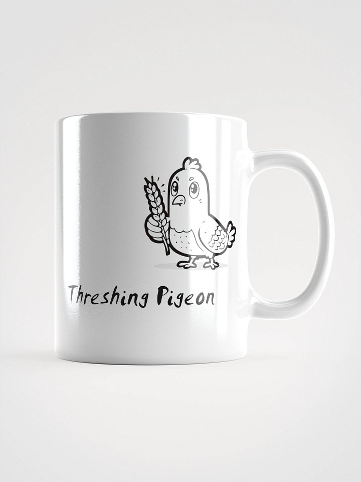 Threshing Pigeon mug. Democracy. Curated. product image (1)
