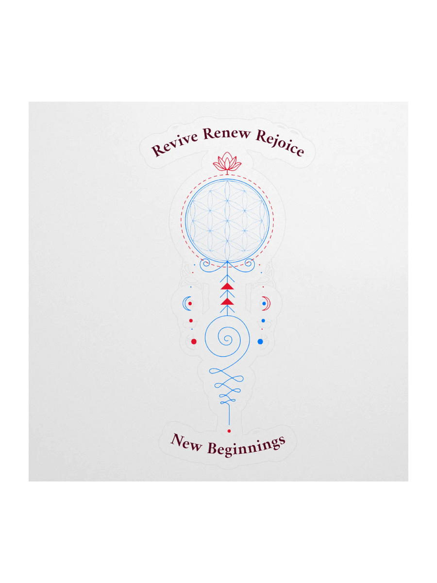 Geometric Harmony Kiss-Cut Stickers product image (1)