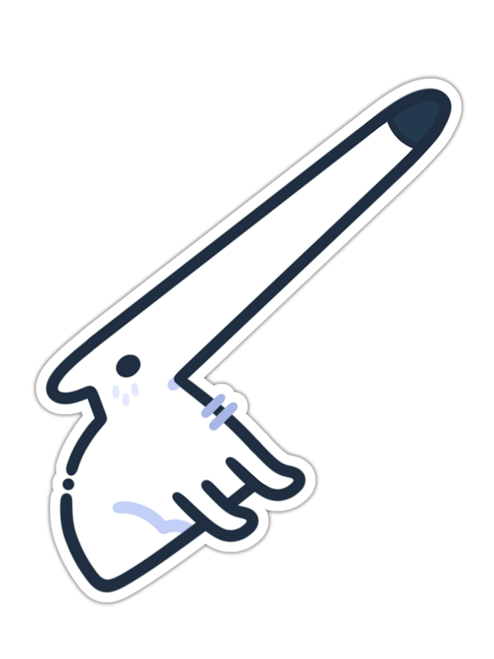 Long Dog Borzoi Sticker product image (1)