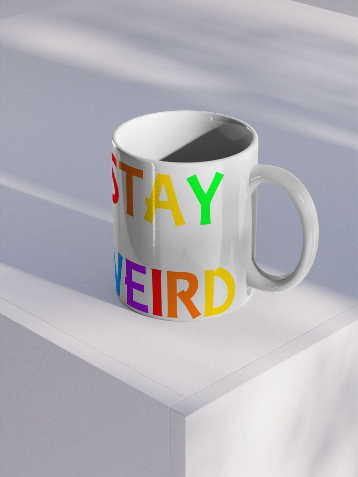 Stay Weird Rainbow - Glossy Mug product image (2)
