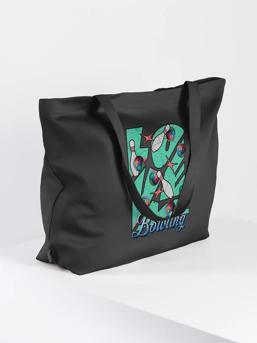 Love Me Bowling Retro Tote Bag product image (1)