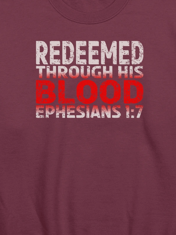 Redeemed Through His Blood Sweatshirt product image (2)