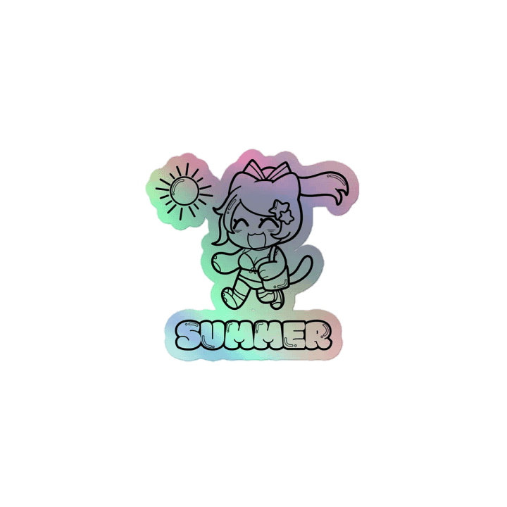 Summer Stroll Holo Sticker product image (1)