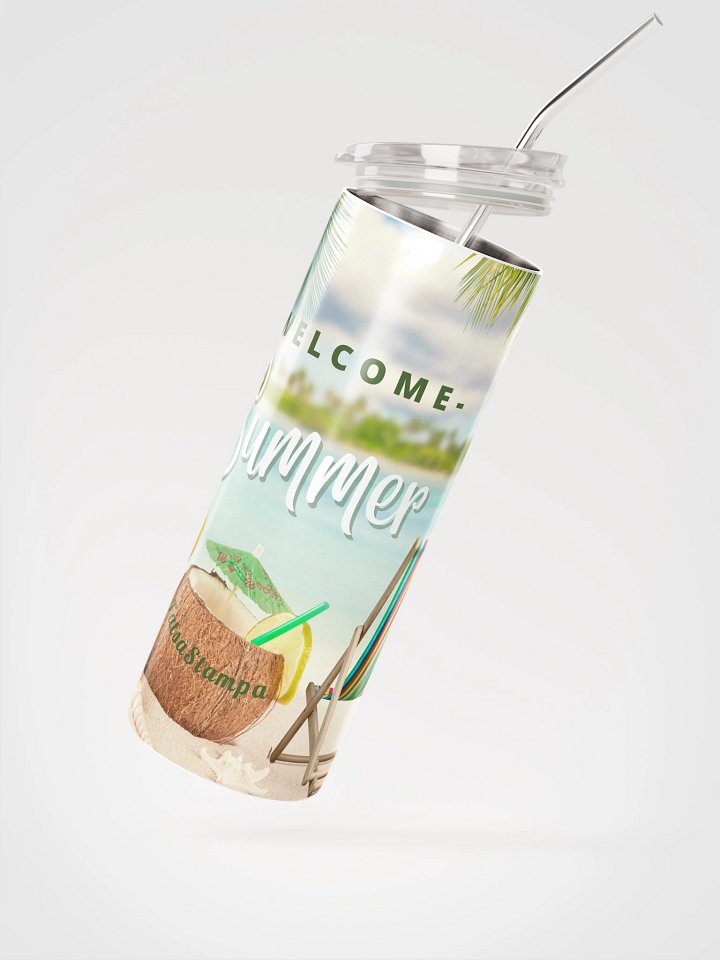 Tropical Paradise Steel Tumbler product image (4)