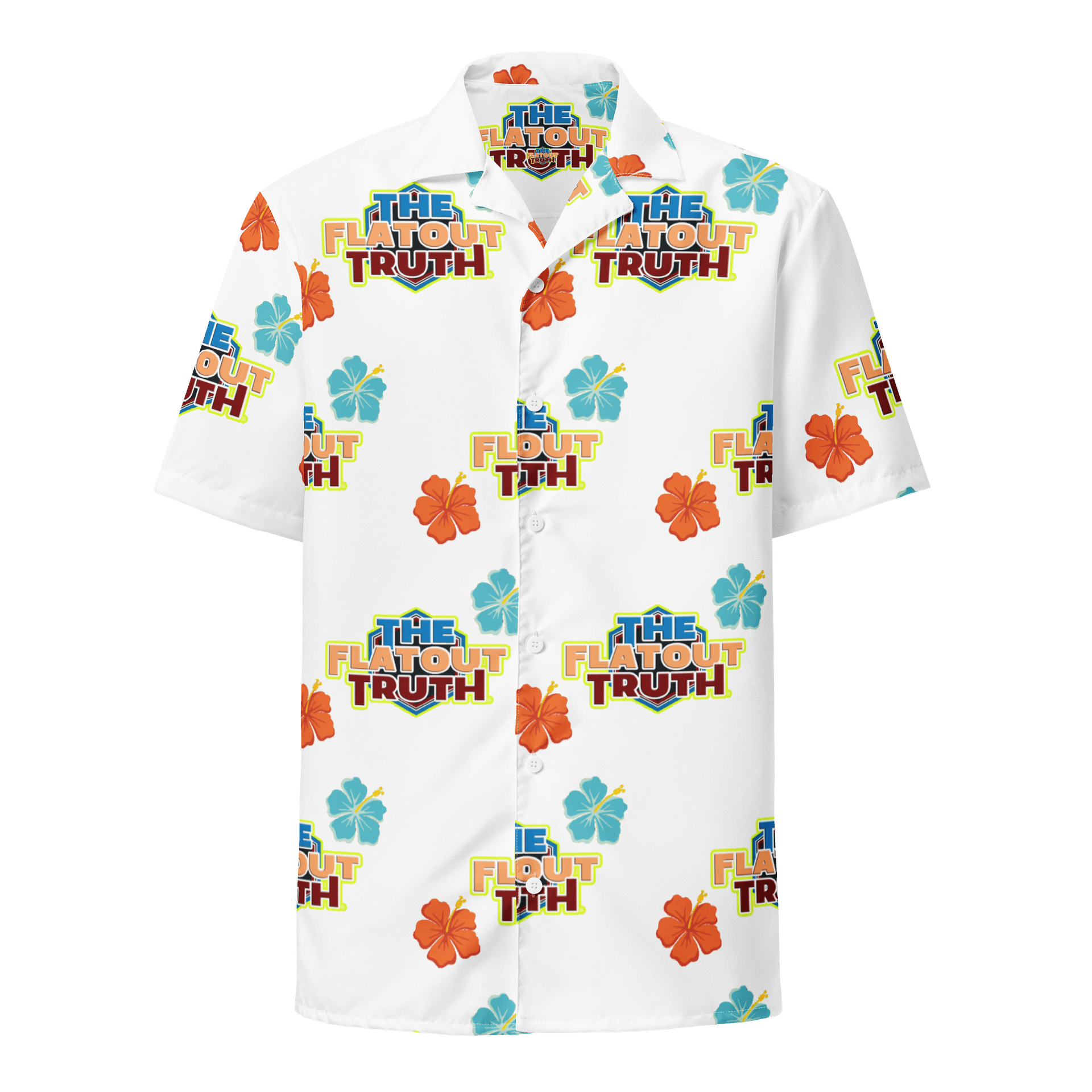 TFOT Sandy Hex White Hawaiian Breeze Shirt product image (1)