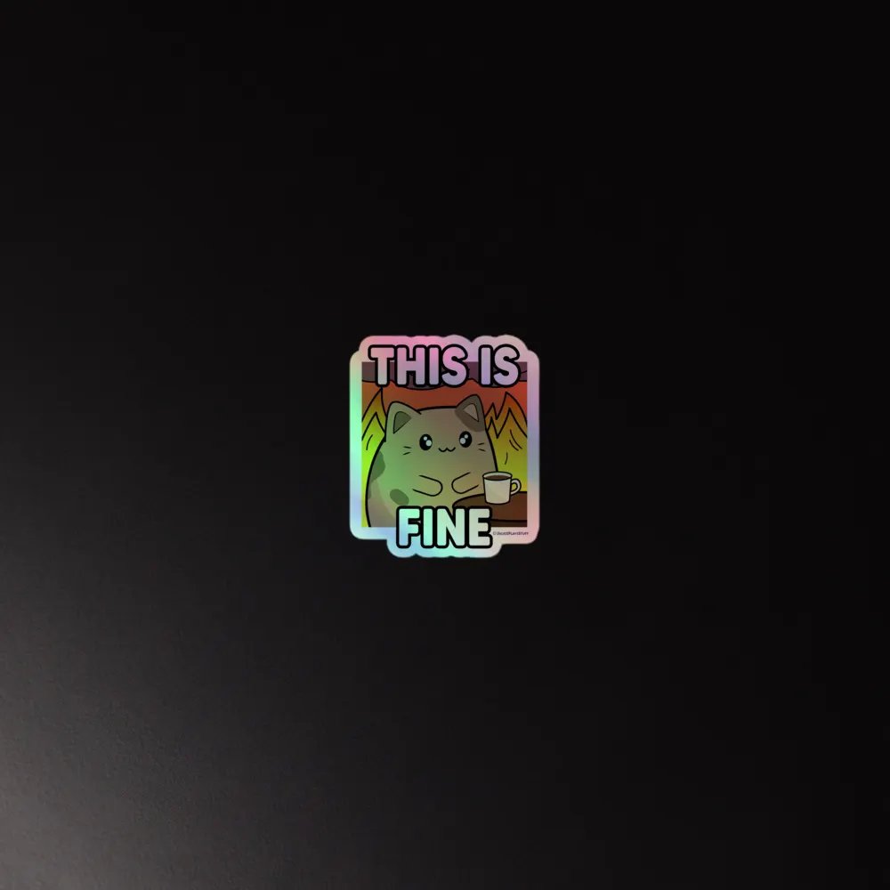 This is Fine Holographic Sticker product image (4)