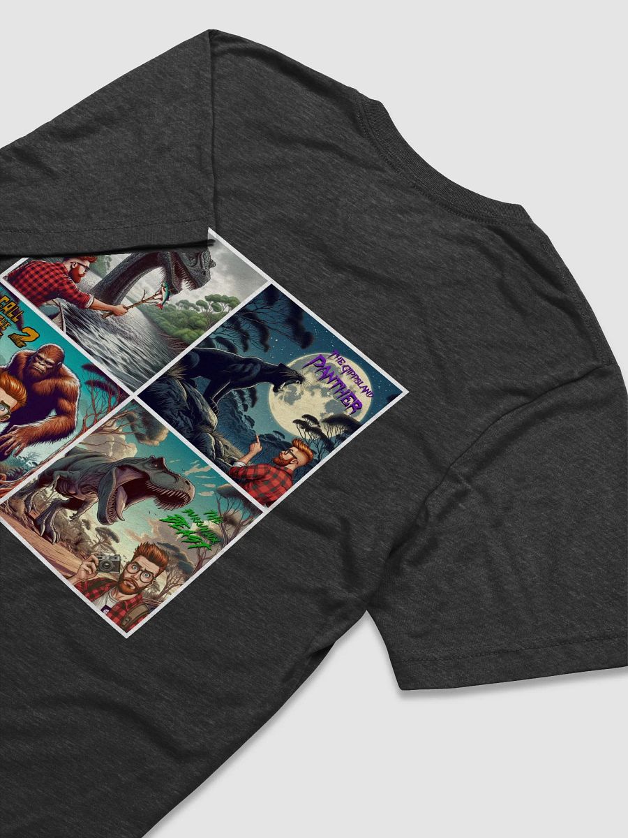 All Aussie Cryptid Adventures (Collection 2) - Triblend Short Sleeve T-Shirt product image (4)